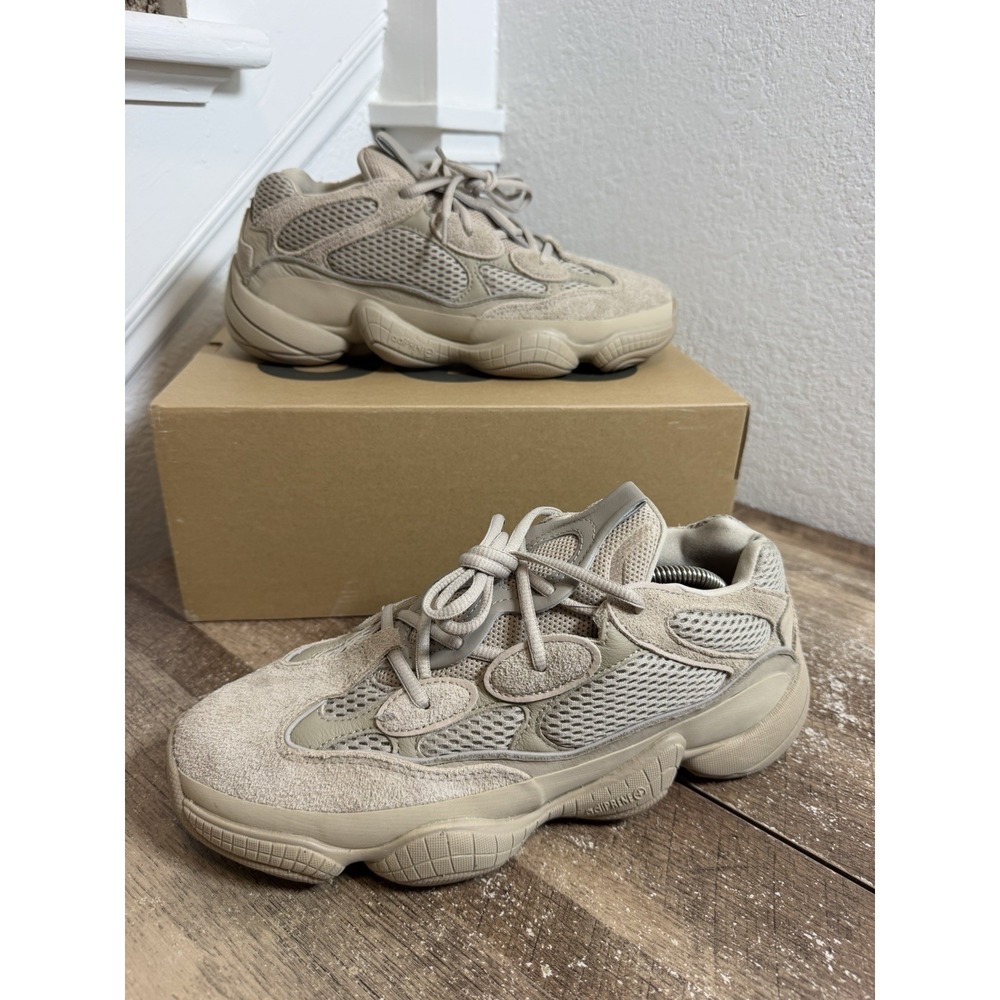Adidas Yeezy 500 Taupe Light size 10.5 With Box Kanye West Ye Brown - Picture 2 of 9